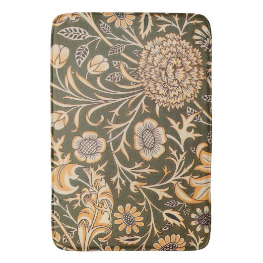 William Morris Cherwell Wallpaper Pattern Badmat (Voorkant Verticaal)