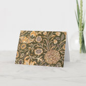 William Morris Cherwell Wallpaper Pattern Bedankkaart (Voorkant)