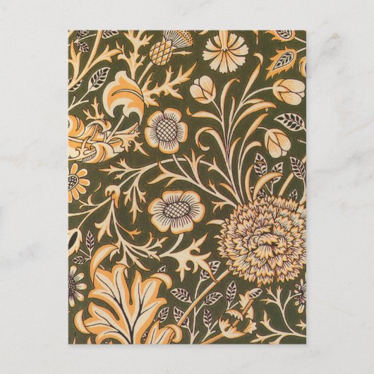 William Morris Cherwell Wallpaper Pattern Briefkaart (Voorkant)