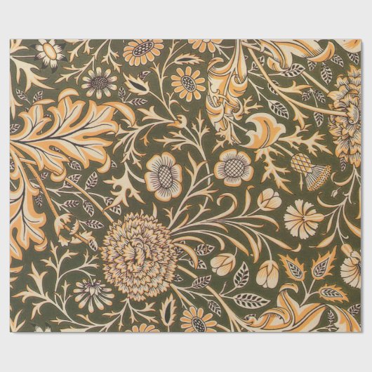 William Morris Cherwell Wallpaper Pattern Cadeaupapier (Vlak)