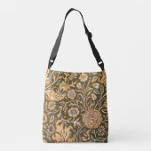 William Morris Cherwell Wallpaper Pattern Crossbody Tas (Achterkant)