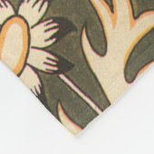 William Morris Cherwell Wallpaper Pattern Fleece Deken (Hoek)