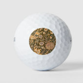 William Morris Cherwell Wallpaper Pattern Golfballen (Voorkant)