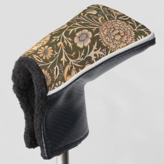 William Morris Cherwell Wallpaper Pattern Golfheadcover (3/4 voorkant)