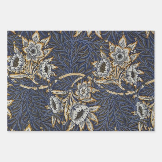 William Morris Cherwell Wallpaper Pattern Inpakpapier Vel (Voorkant 3)