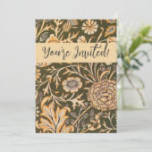 William Morris Cherwell Wallpaper Pattern Kaart (Staand voorkant)