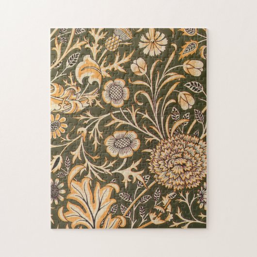 William Morris Cherwell Wallpaper Pattern Legpuzzel (Verticaal)