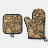 William Morris Cherwell Wallpaper Pattern Ovenwant & Pannenlap Set (Voorkant)