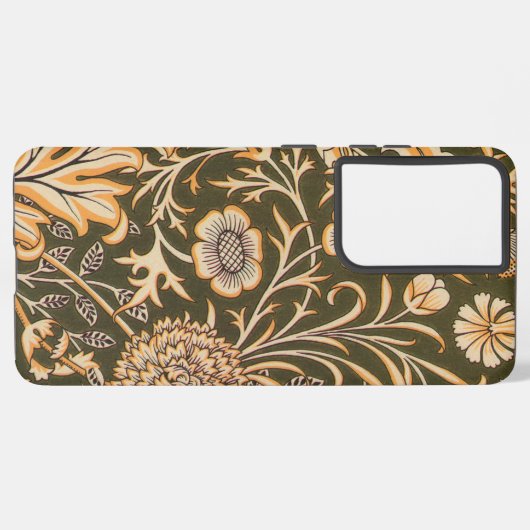 William Morris Cherwell Wallpaper Pattern Samsung Galaxy Hoesje (Linkerkant)