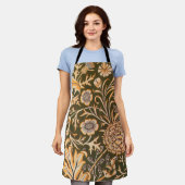 William Morris Cherwell Wallpaper Pattern Schort (Gedragen)