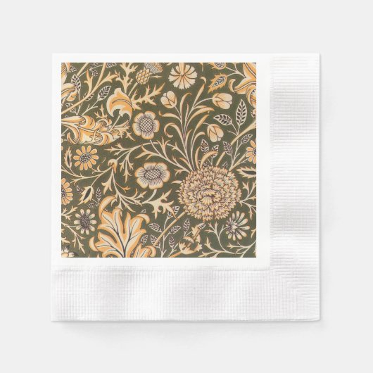 William Morris Cherwell Wallpaper Pattern Servet (Voorkant)