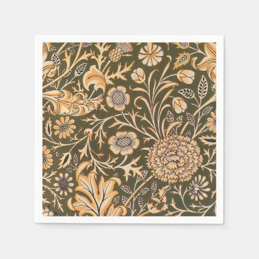 William Morris Cherwell Wallpaper Pattern Servet (Voorkant)