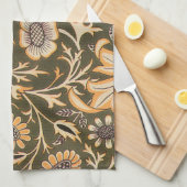 William Morris Cherwell Wallpaper Pattern Theedoek (Quarter Fold)