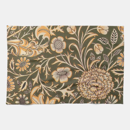 William Morris Cherwell Wallpaper Pattern Theedoek (Horizontaal)