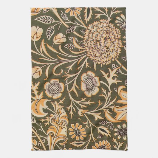 William Morris Cherwell Wallpaper Pattern Theedoek (Verticaal)