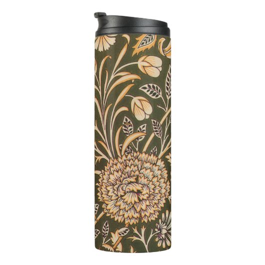 William Morris Cherwell Wallpaper Pattern Thermosbeker (Geroteerd rechts)