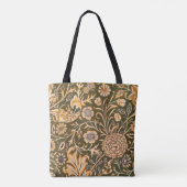 William Morris Cherwell Wallpaper Pattern Tote Bag (Achterkant)