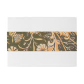 William Morris Cherwell Wallpaper Pattern Uitnodigingen Wikkel (Achterkant Voorbeeld)