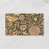 William Morris Cherwell Wallpaper Pattern Visitekaartje (Achterkant)