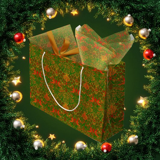William Morris Christmas Colors  Groot Cadeauzakje