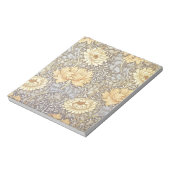 William Morris Chrysanthemum  Bloem Notitieblok (Linkerzijde)