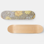 William Morris Chrysanthemum  Bloem Skateboard (Horizontaal)