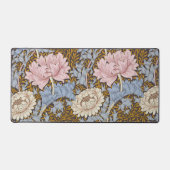 William Morris Chrysanthemum Bloemen Patroon Bureaumat (Voorkant)