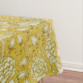 William Morris Chrysanthemum Bloemen Patroon Folia Tafelkleed (Voorbeeld)