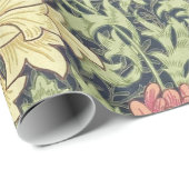 William Morris Chrysanthemum  Floral Art Cadeaupapier (Rol Hoek)