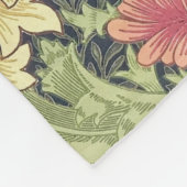 William Morris Chrysanthemum  Floral Art Fleece Deken (Hoek)
