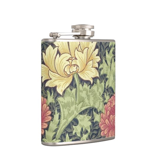 William Morris Chrysanthemum Floral Art Heupfles (Rechts)