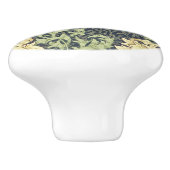 William Morris Chrysanthemum  Floral Art Keramische Knop (Zijkant)