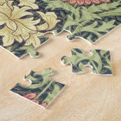 William Morris Chrysanthemum Floral Art Legpuzzel (Zijkant)