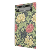 William Morris Chrysanthemum  Floral Art Mini Klembord (Angled2)