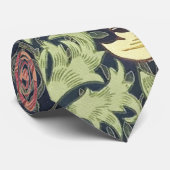 William Morris Chrysanthemum  Floral Art Stropdas (Opgerold)