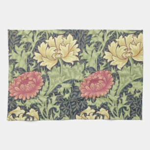 William Morris Chrysanthemum  Floral Art Theedoek