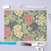 William Morris Chrysanthemum  Floral Art Tissuepapier (Craft)
