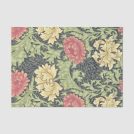 William Morris Chrysanthemum  Floral Art Tissuepapier