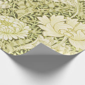 William Morris Chrysanthemum Floral Pattern Cadeaupapier (Hoek)