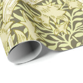 William Morris Chrysanthemum Floral Pattern Cadeaupapier (Rol Hoek)