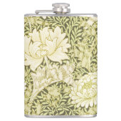 William Morris Chrysanthemum Floral Pattern Heupfles (Voorkant)