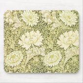 William Morris Chrysanthemum Floral Pattern Muismat (Voorkant)