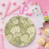 William Morris Chrysanthemum Floral Pattern Papieren Bordje (Feest)