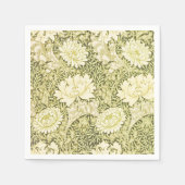 William Morris Chrysanthemum Floral Pattern Servet (Voorkant)
