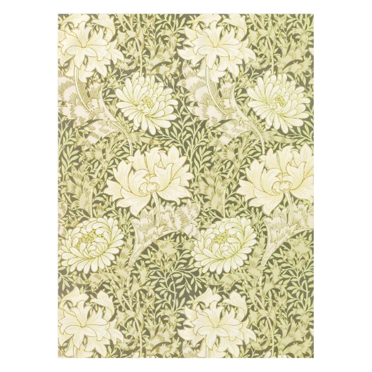 William Morris Chrysanthemum Floral Pattern Tafelkleed (Voorkant)