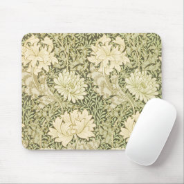 William Morris Chrysanthemum floral vintage Muismat