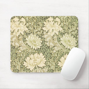 William Morris Chrysanthemum floral vintage Muismat
