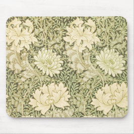 William Morris Chrysanthemum floral vintage Muismat