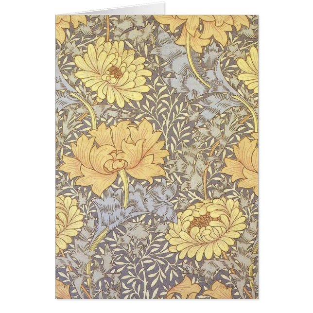 William Morris Chrysanthemum Moeder Bloemen (Voorkant)