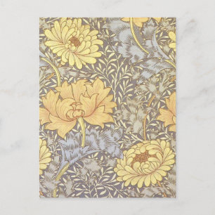 William Morris Chrysanthemum Moeder Bloemen Briefkaart